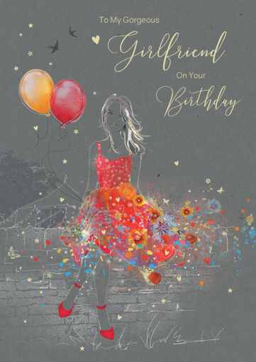 Picture of GORGEOUS GIRLFRIEND BIRTHDAY CARD